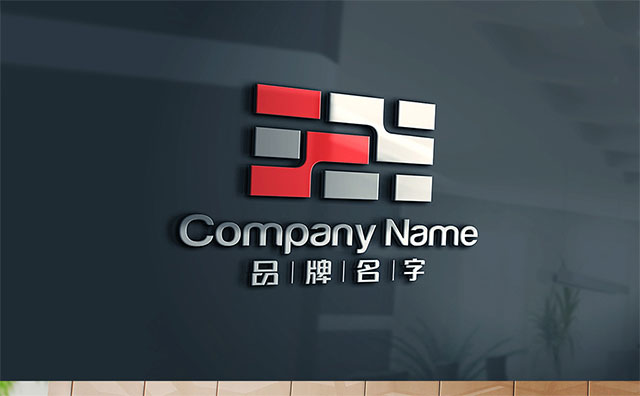 深圳公司企业形象墙创意设计-logo墙效果图