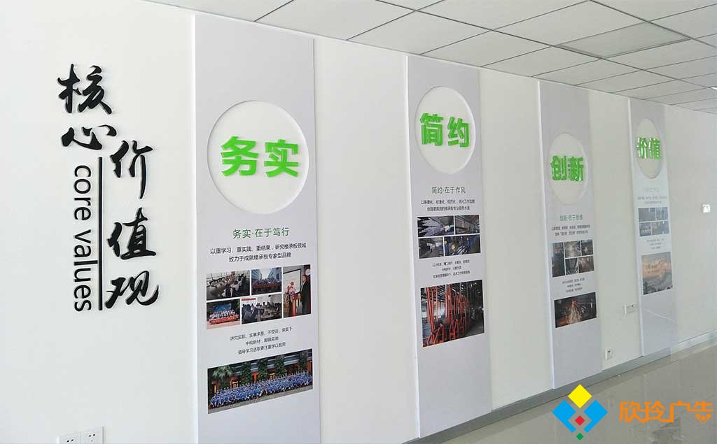 深圳企业文化墙内容设计都有哪些模块